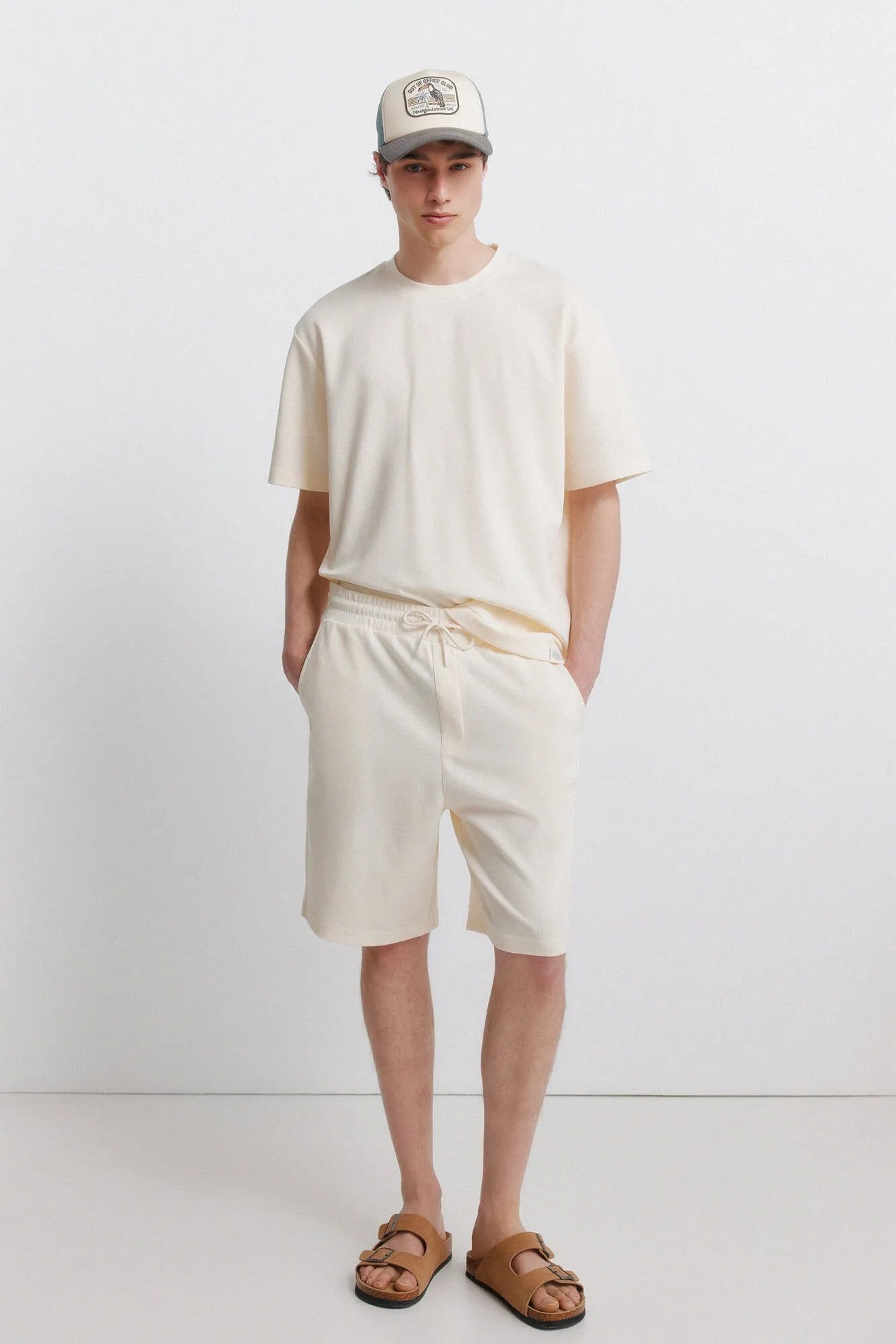 Springfield 0 Men Waffle Bermuda Shorts SKU: 0223740_97 Image 01