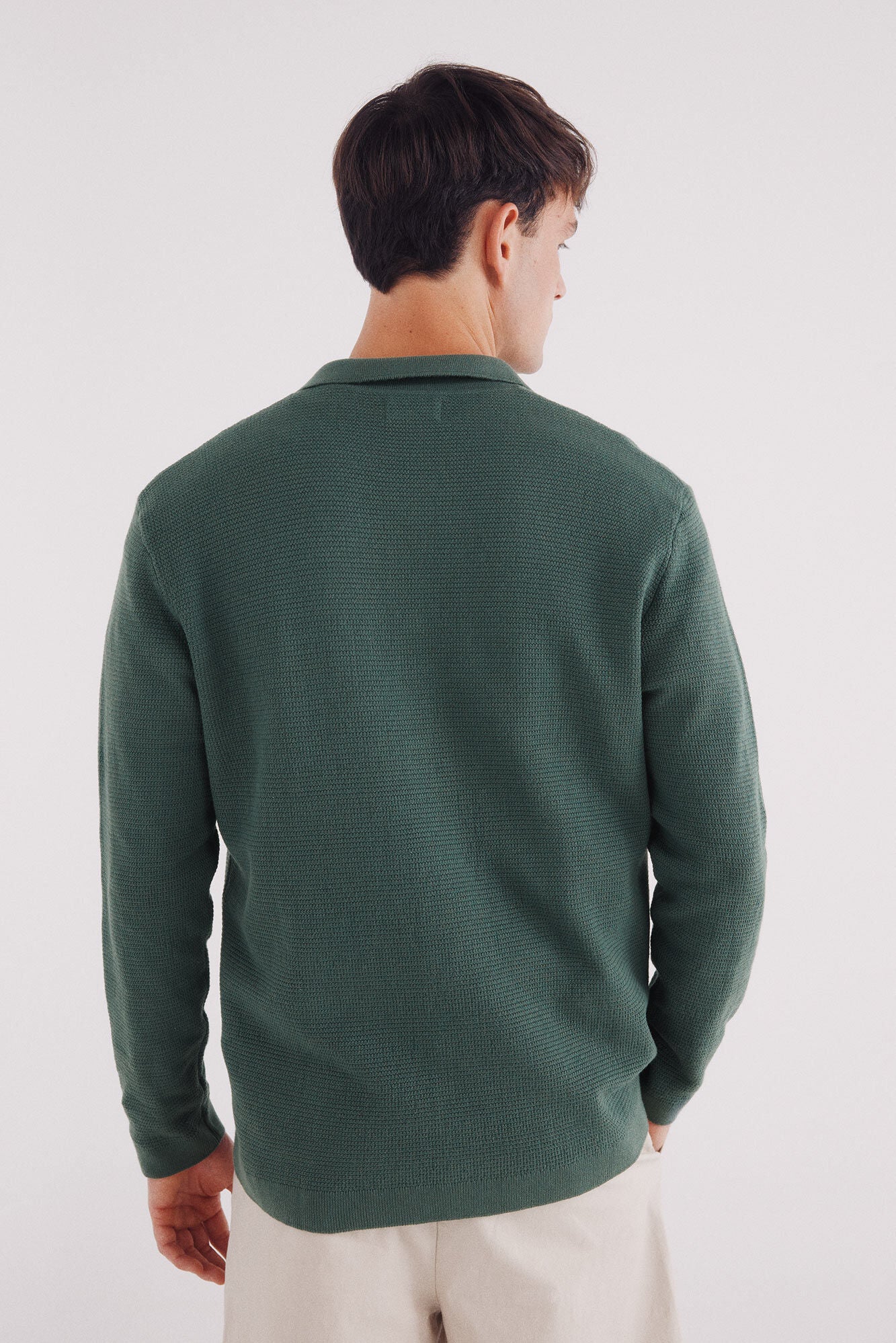Springfield_Green_Structured Cardigan in Colour_0232608_23_04