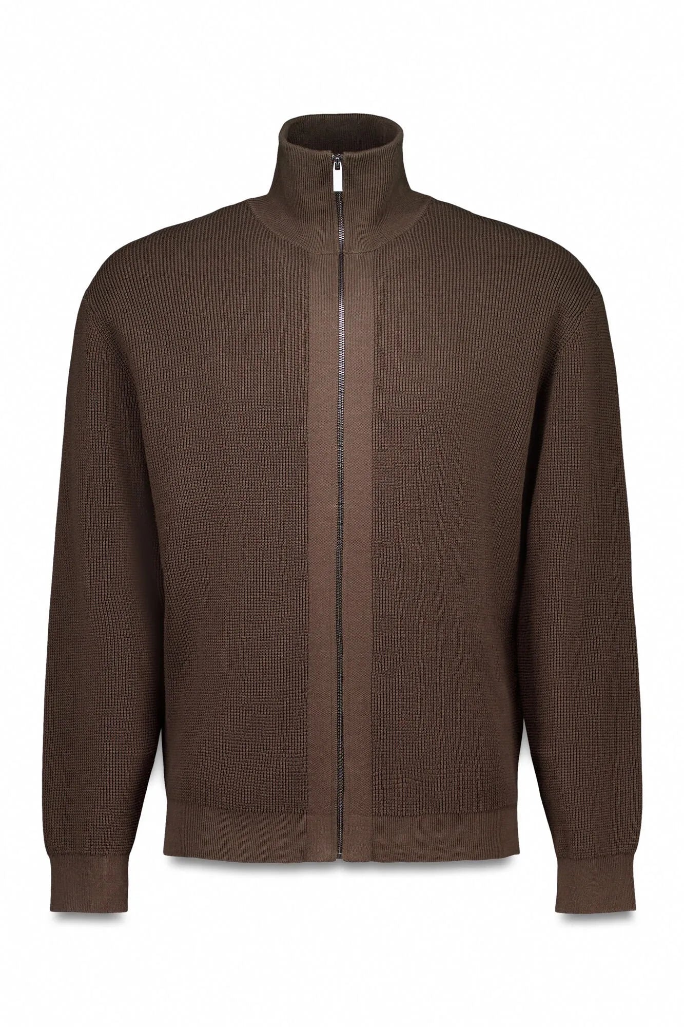 Springfield_Brown Print_Zip Fastening Cardigan Cardigan_0232610_39_05