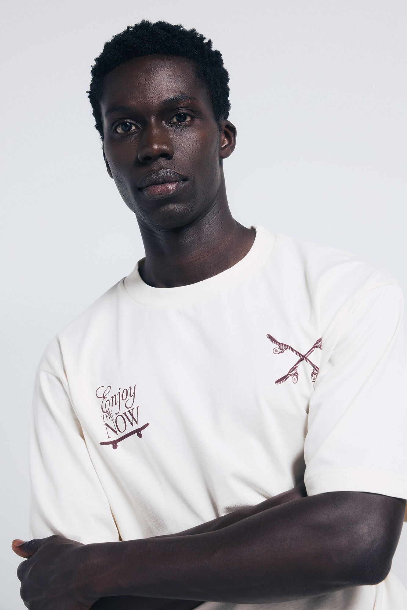 Springfield_White_Enjoy T-Shirt_0242445_97_03