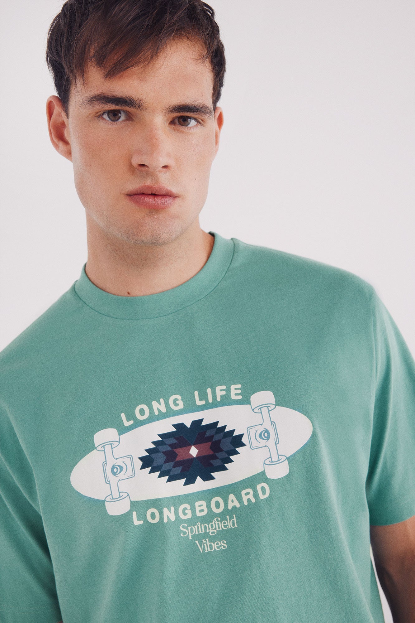 Springfield_Green_Longboard T-Shirt_0242446_27_02