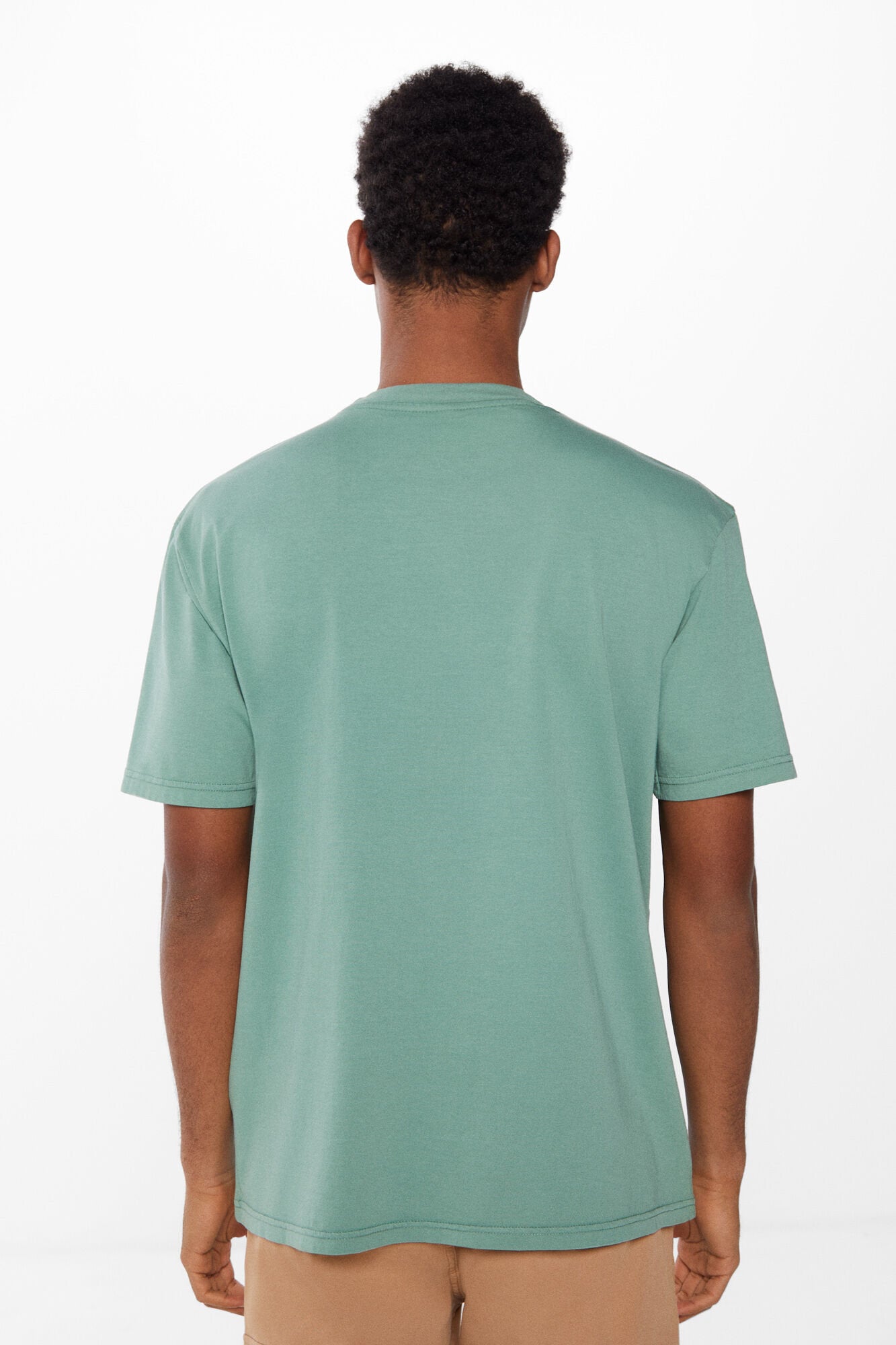 Basic T Shirt With Springfield Logo_0247061_27_04