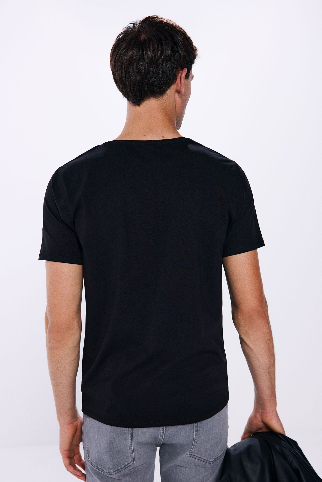 Lycra Cotton Basic T-Shirt_0248426_01_03