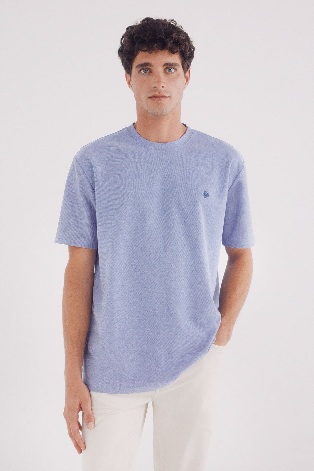 Springfield_Oxford PiquŽ T-Shirt_0249036_13_01