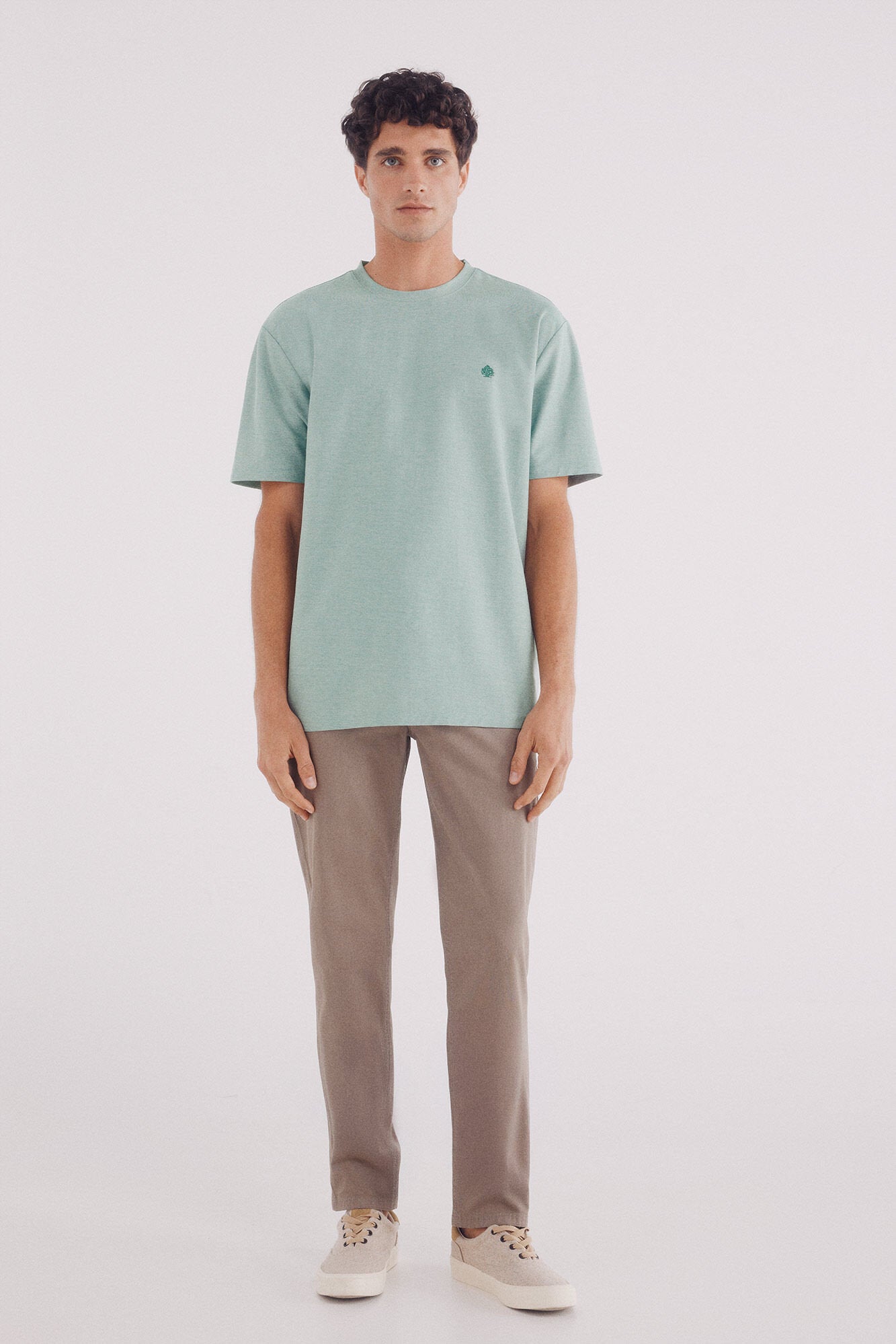 Springfield_Oxford PiquŽ T-Shirt_0249036_25_03