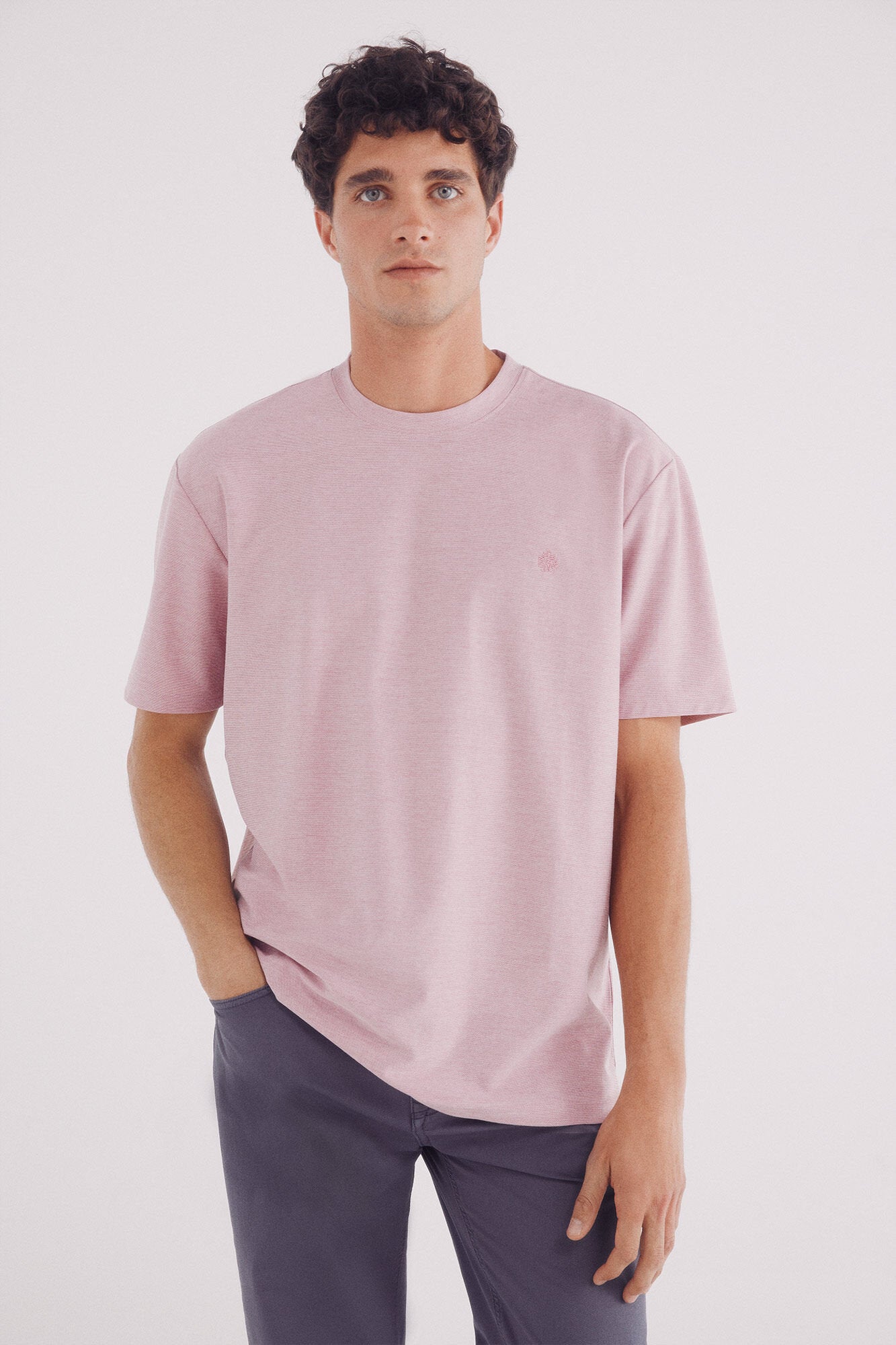 Springfield_Oxford PiquŽ T-Shirt_0249036_74_01