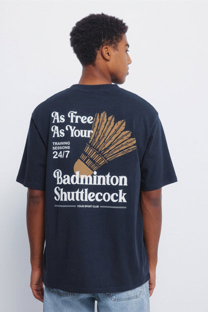 Springfield_Dark Blue_Batminton T-Shirt_0262915_11_01