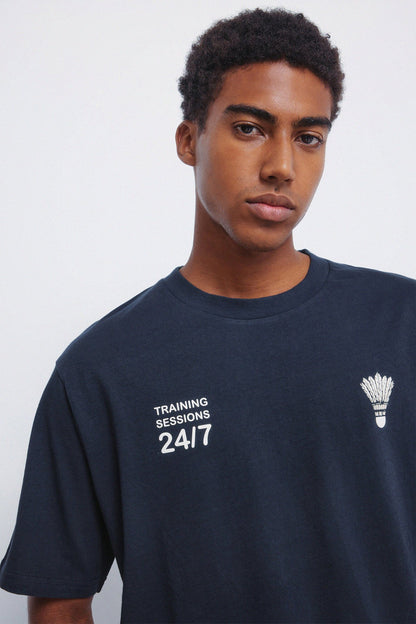 Springfield_Dark Blue_Batminton T-Shirt_0262915_11_03