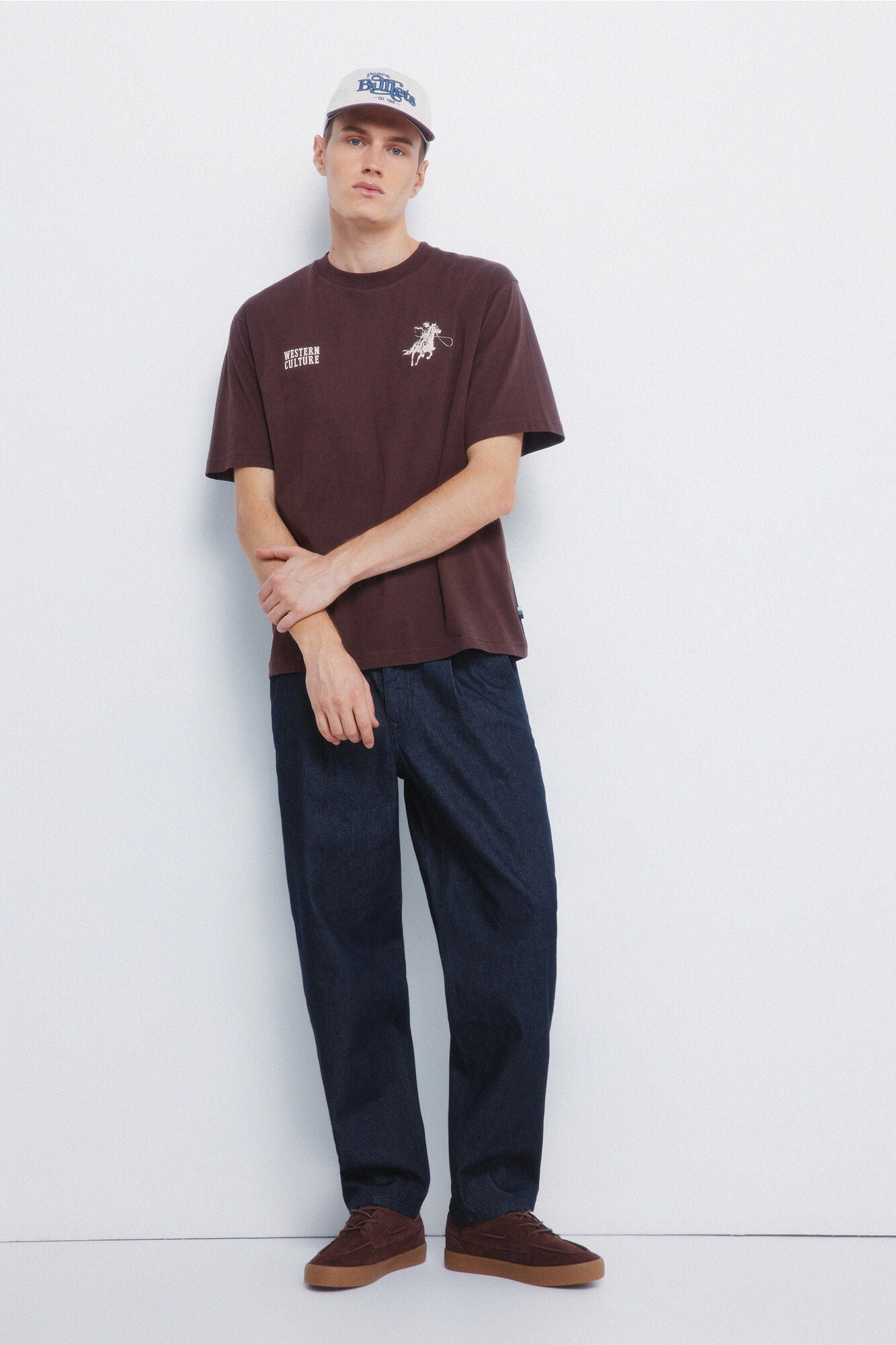 Springfield_Medium Brown_Heritage &amp; Skills T-Shirt_0262923_31_05