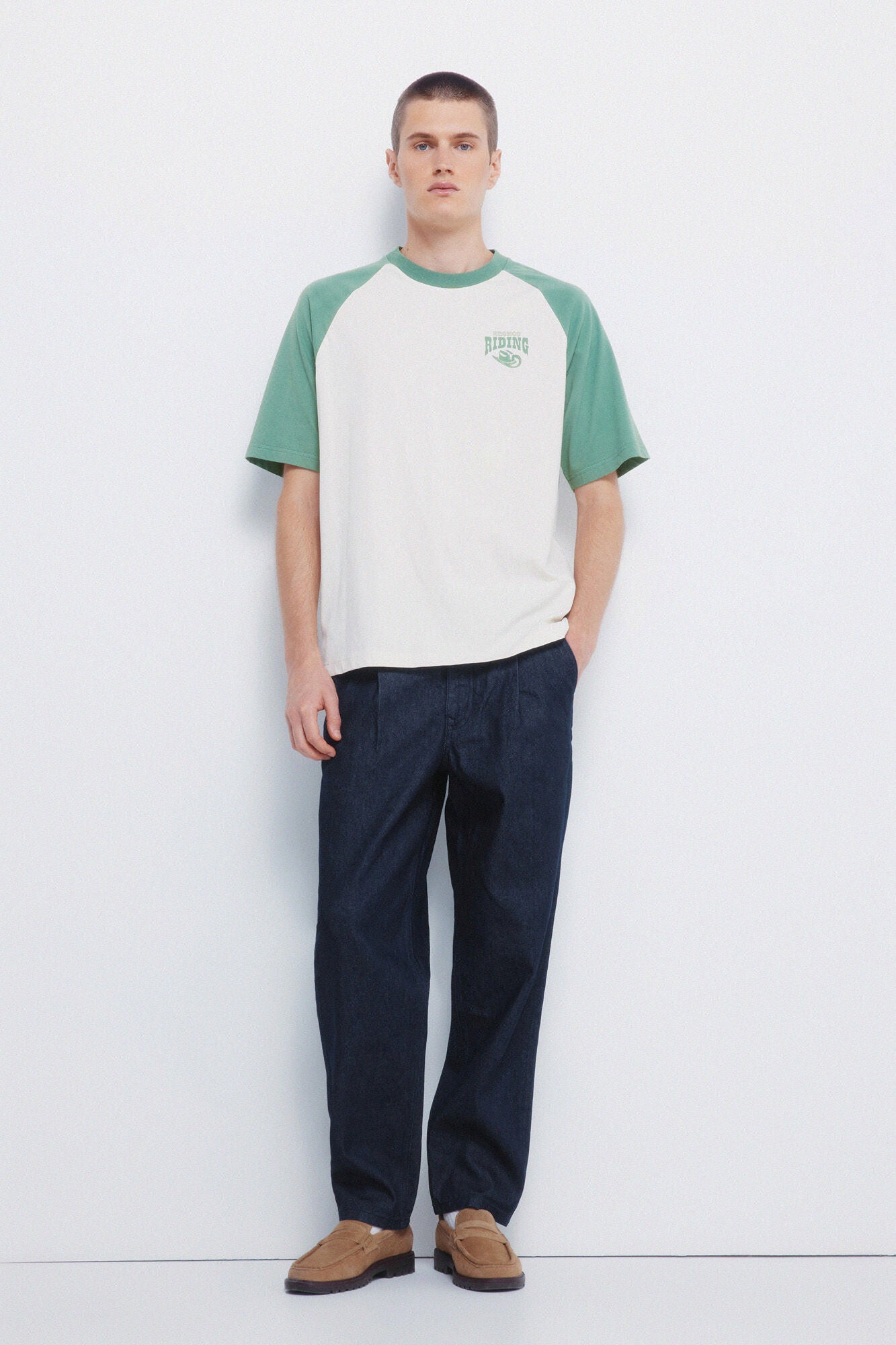 Springfield_Green_Bronco Riding T-Shirt_0262924_25_03