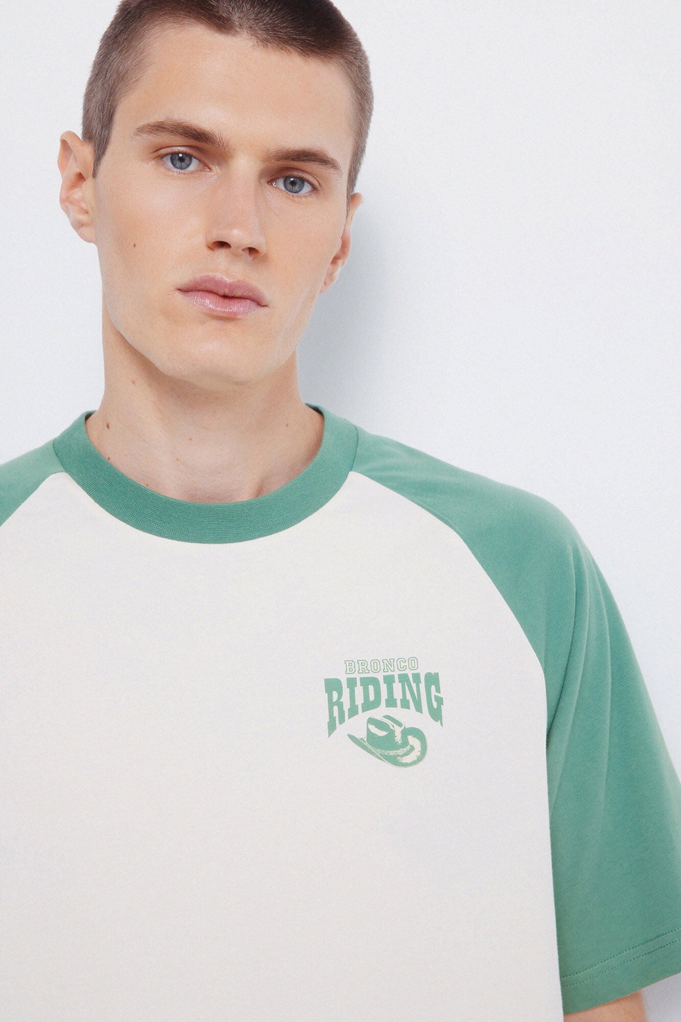 Springfield_Green_Bronco Riding T-Shirt_0262924_25_04