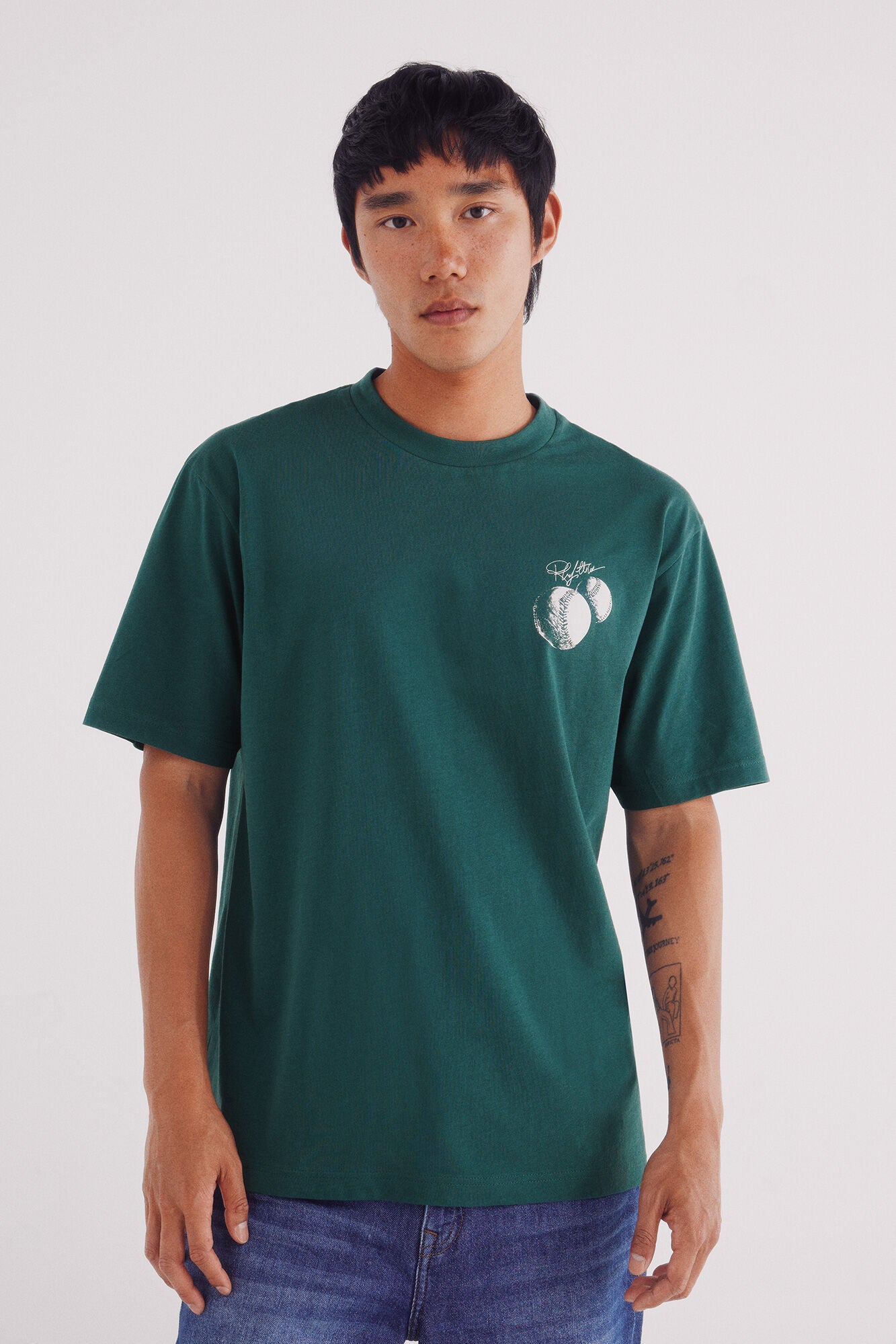 Springfield_Green_Baseball T-Shirt_0262936_22_03