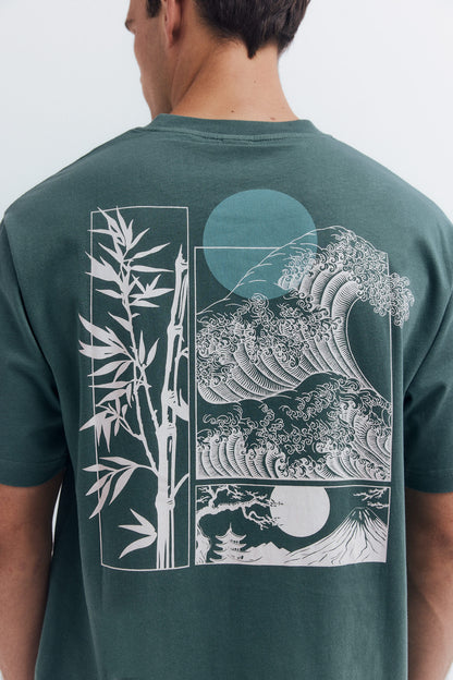 Springfield_Green_Landscape Composition T-Shirt_0262938_22_02