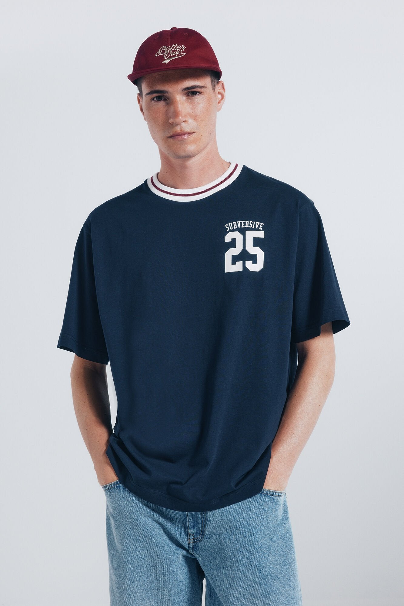 Springfield_Dark_Blue_"Subversive 25" T-Shirt_0262942_11_03