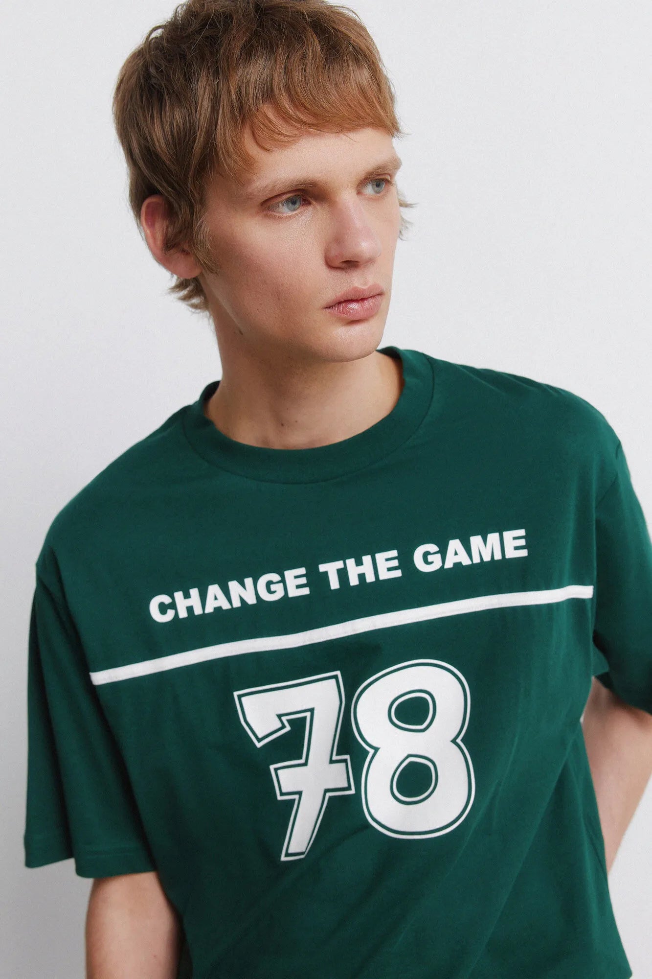 Springfield Green Men T-Shirt 78 SKU: 0263440_21 Image 02