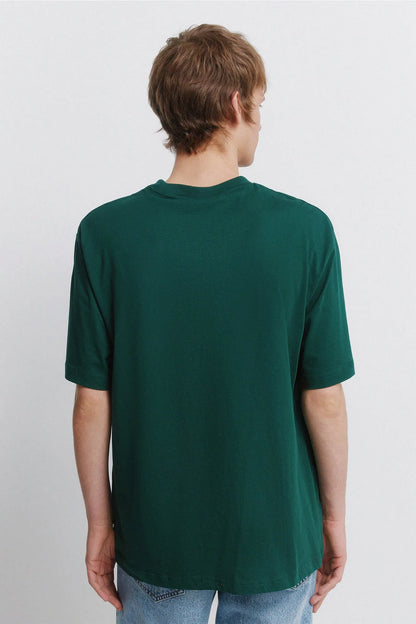 Springfield Green Men T-Shirt 78 SKU: 0263440_21 Image 05