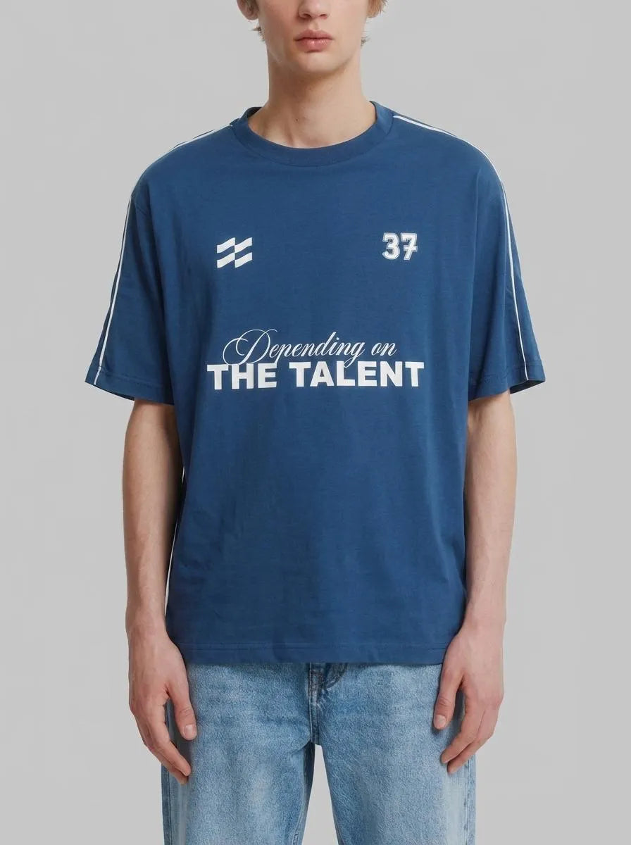 Springfield Blue Men T-Shirt Talent SKU: 0263441_13 Image 00