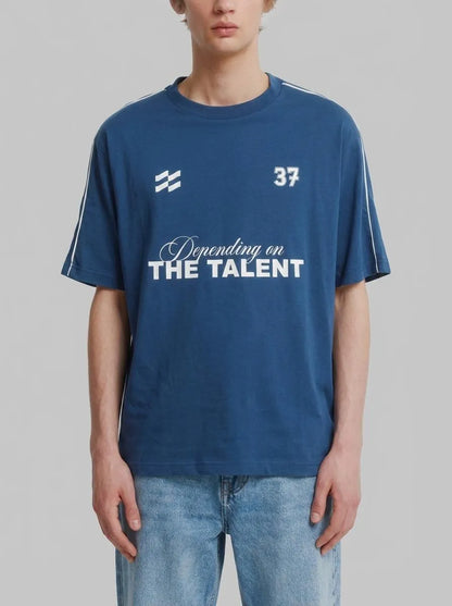 Springfield Blue Men T-Shirt Talent SKU: 0263441_13 Image 00
