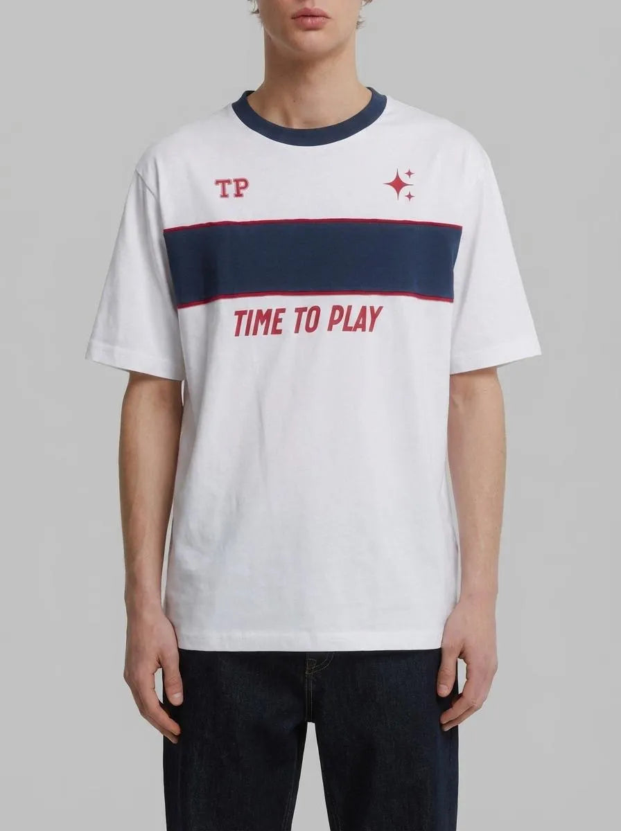 Springfield White Men Time to Play T-Shirt SKU: 0263442_99 Image 00