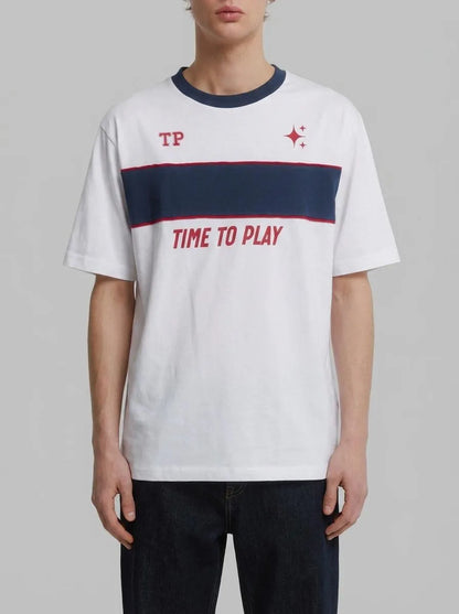 Springfield White Men Time to Play T-Shirt SKU: 0263442_99 Image 00