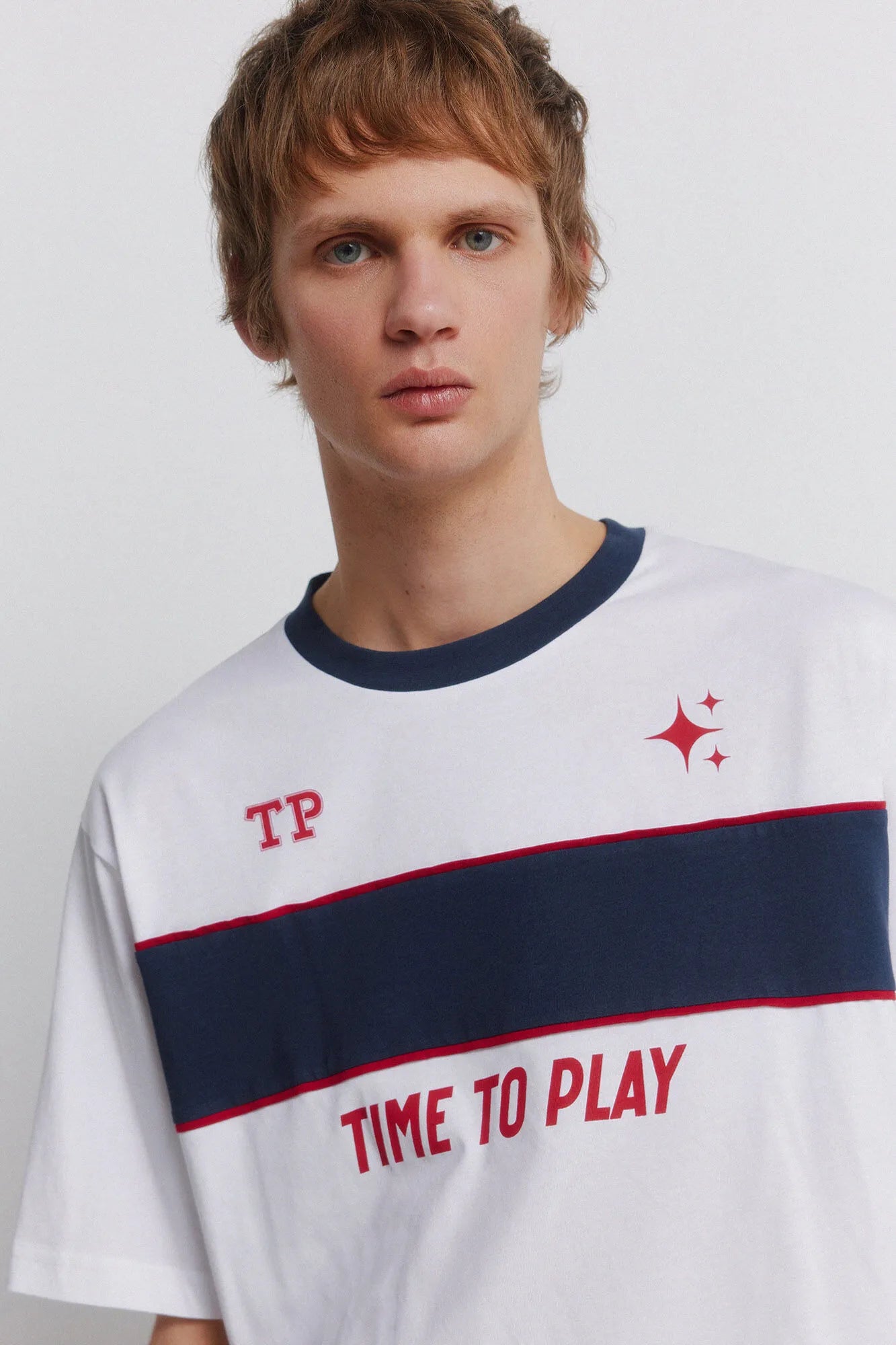 Springfield White Men Time to Play T-Shirt SKU: 0263442_99 Image 03