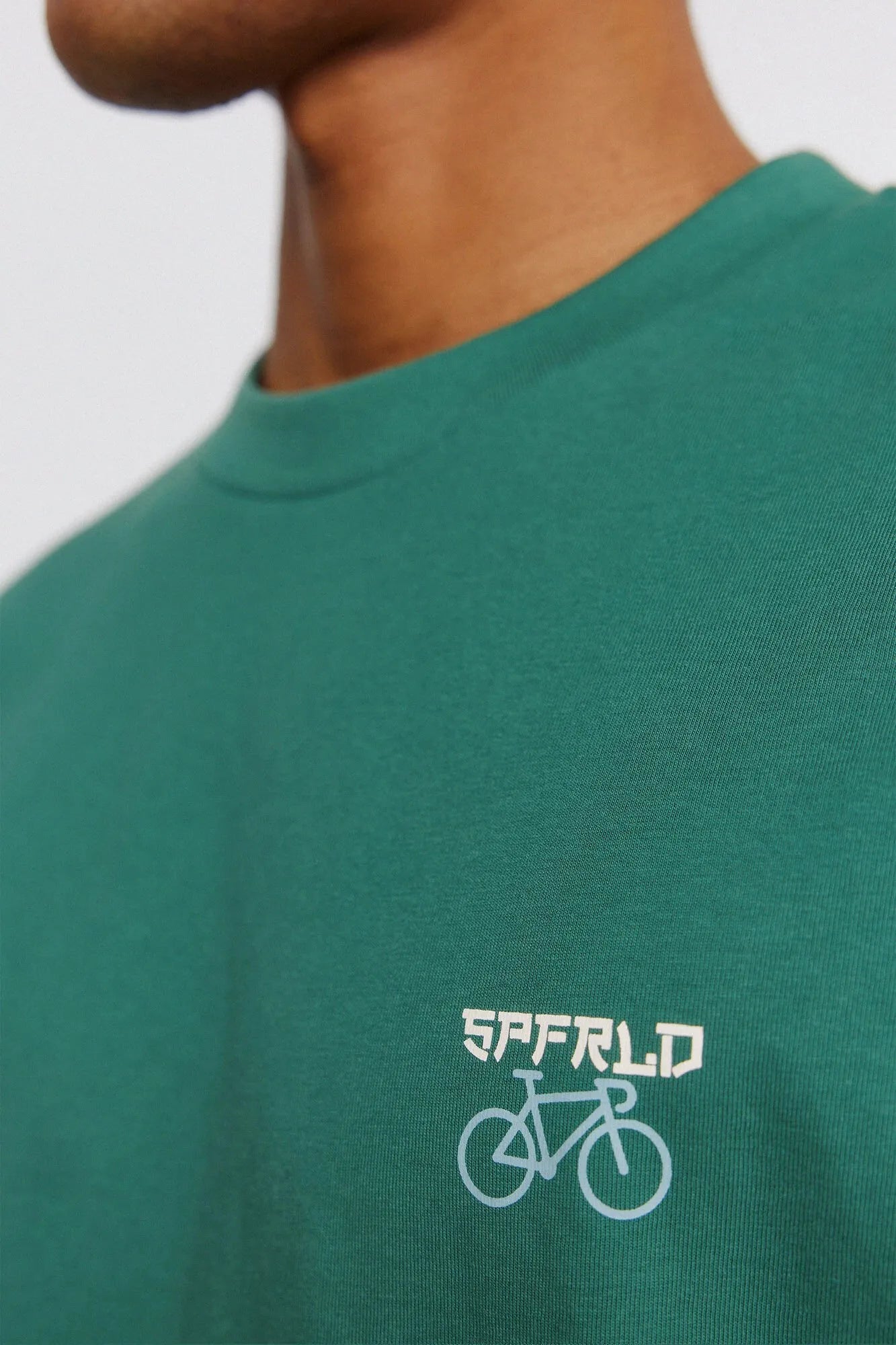 Springfield Green Men Studio T-Shirt Springfield SKU: 0263443_24 Image 05