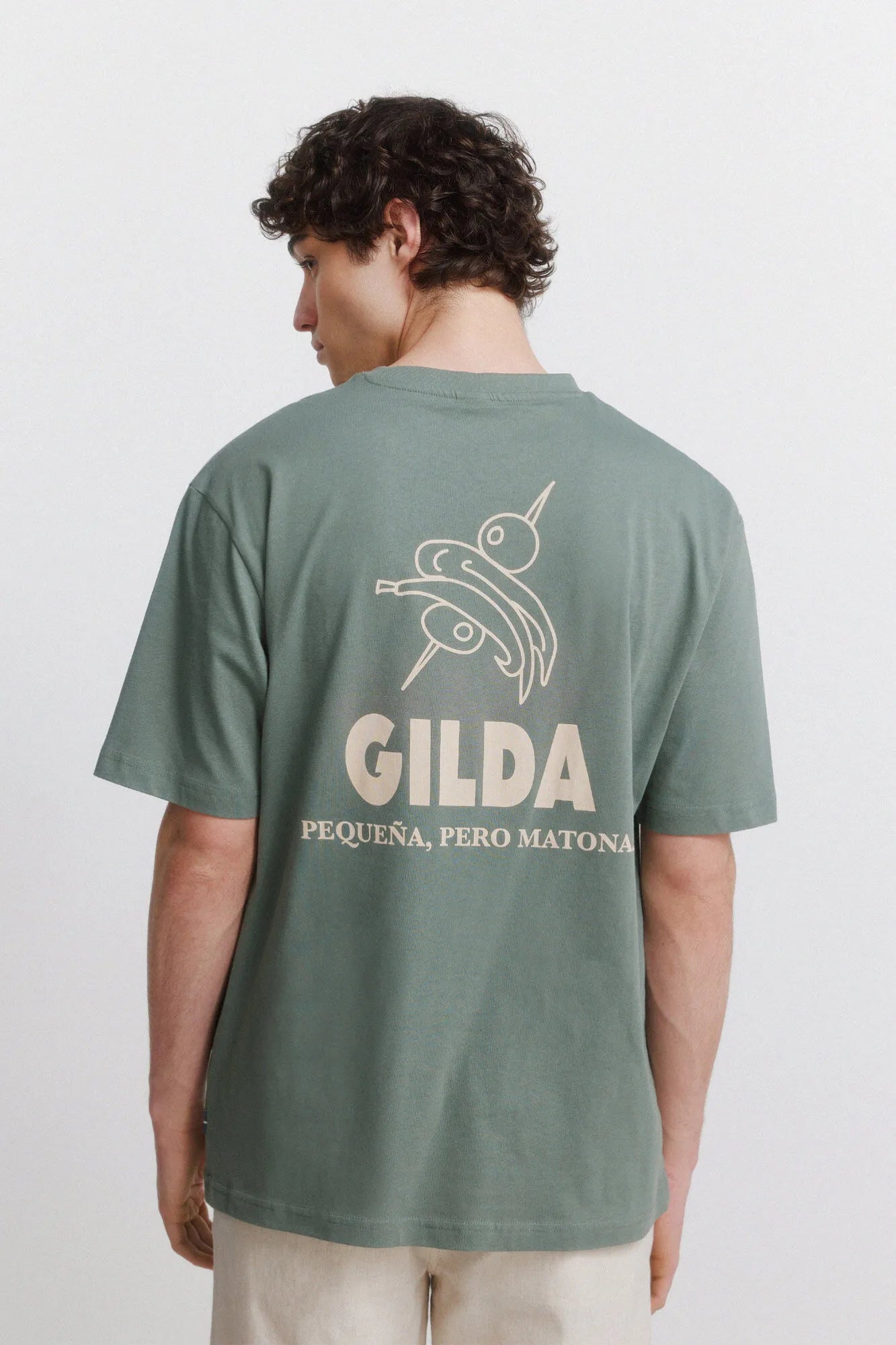 Springfield Green Men T-Shirt Gilda SKU: 0263459_28 Image 01