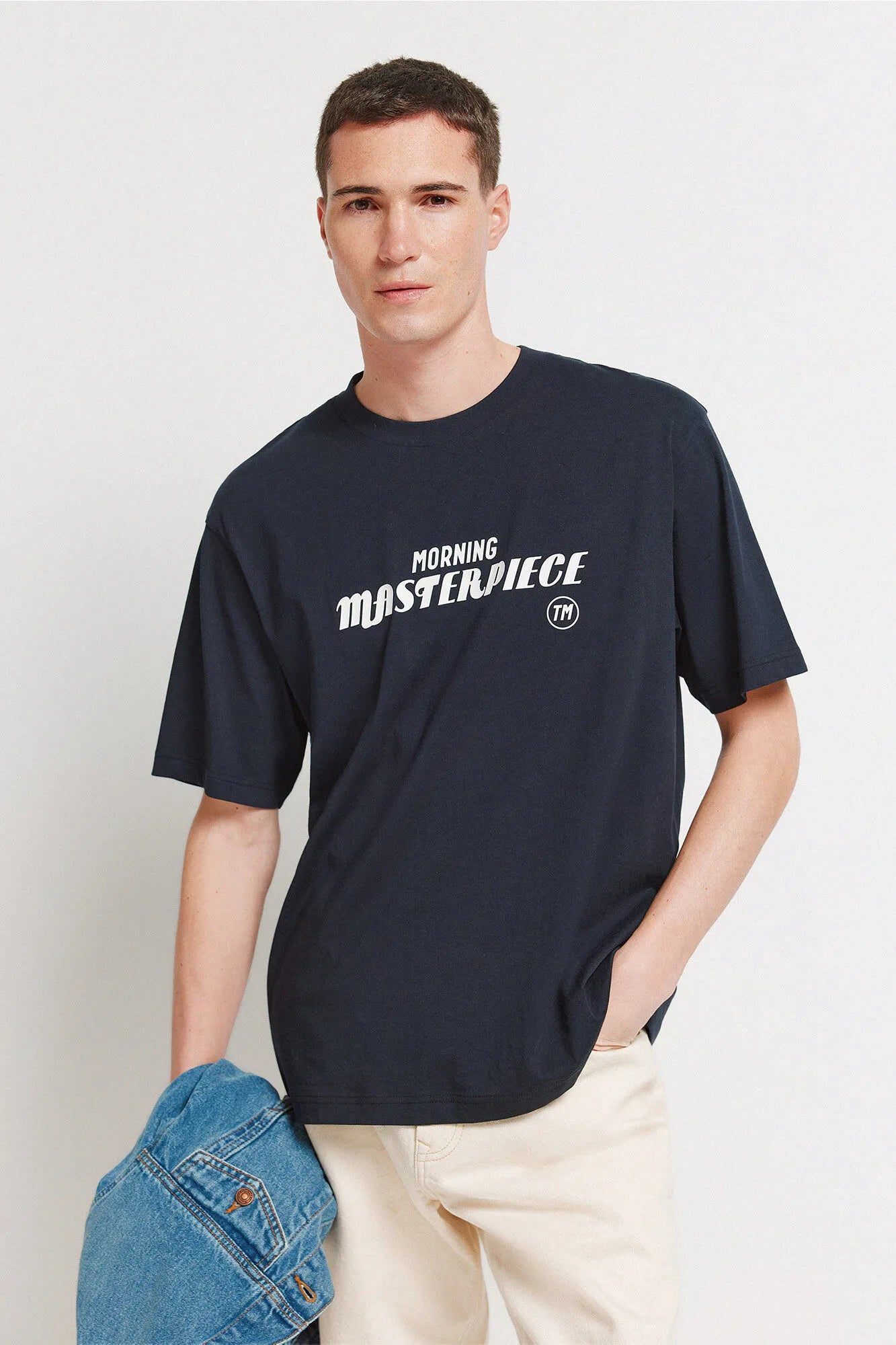Springfield Blue Men Masterpiece T-Shirt SKU: 0263461_10 Image 01