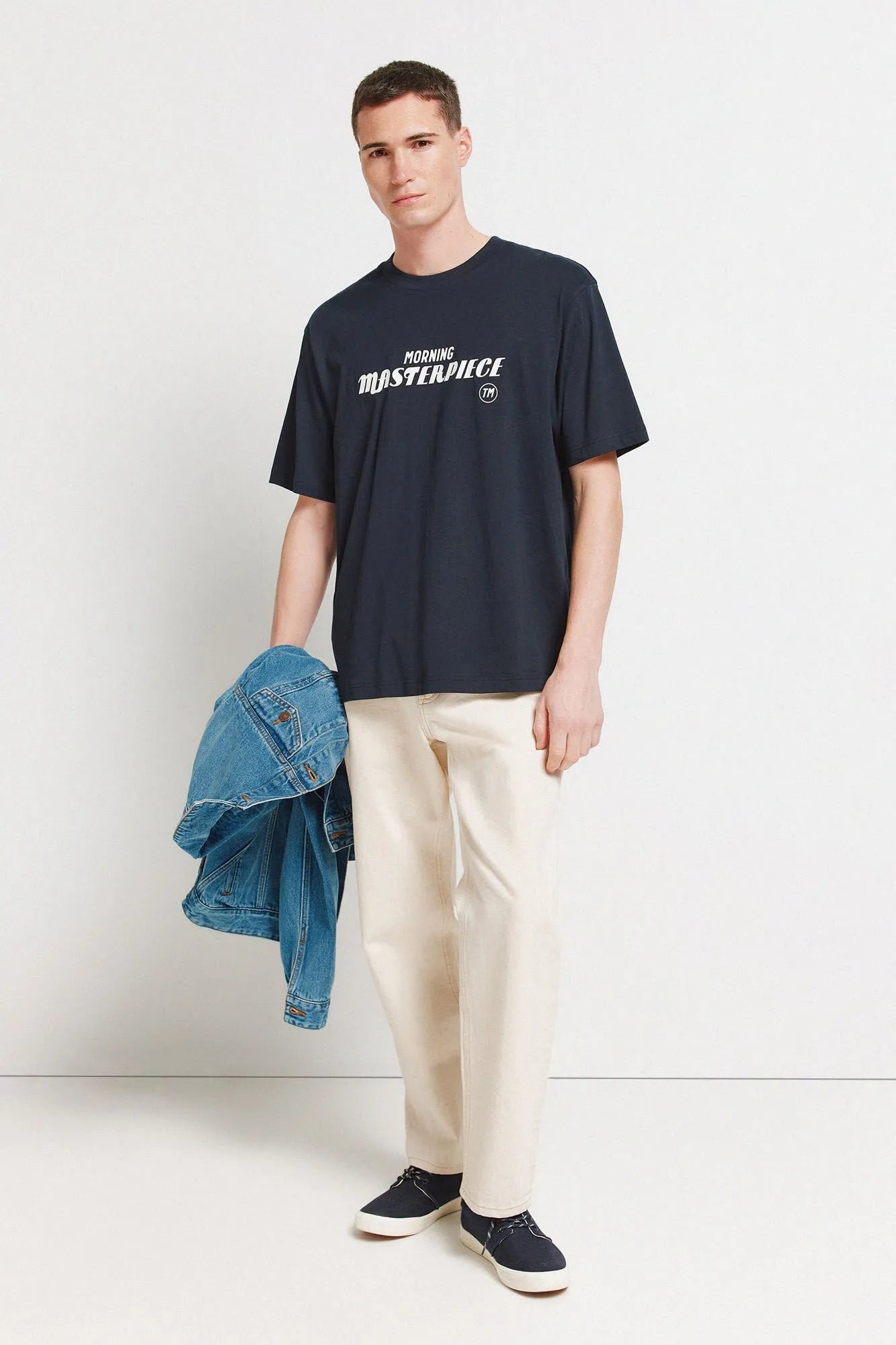 Springfield Blue Men Masterpiece T-Shirt SKU: 0263461_10 Image 02