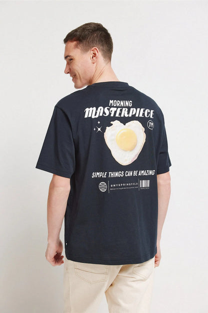Springfield Blue Men Masterpiece T-Shirt SKU: 0263461_10 Image 04