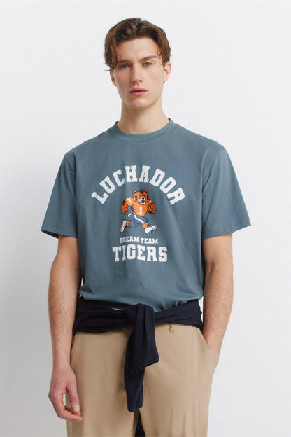 Springfield Blue Men Vest Top SKU: 0263462_81 Image 01