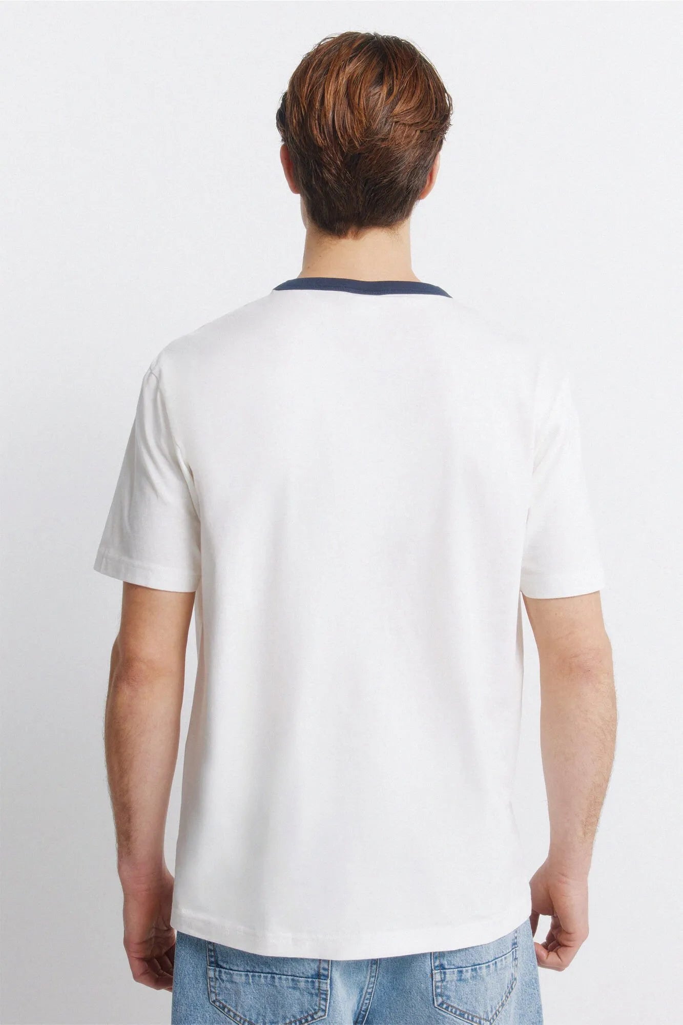 Springfield White Men Voyage T-Shirt SKU: 0263463_96 Image 04