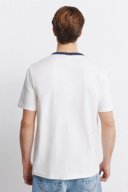 Springfield White Men Voyage T-Shirt SKU: 0263463_96 Image 04