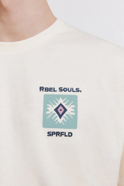 Springfield White Men Rbel Soul T-Shirt SKU: 0263464_97 Image 04