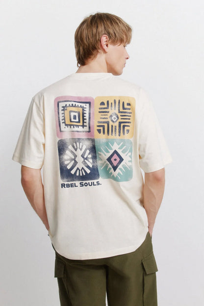 Springfield White Men Rbel Soul T-Shirt SKU: 0263464_97 Image 05