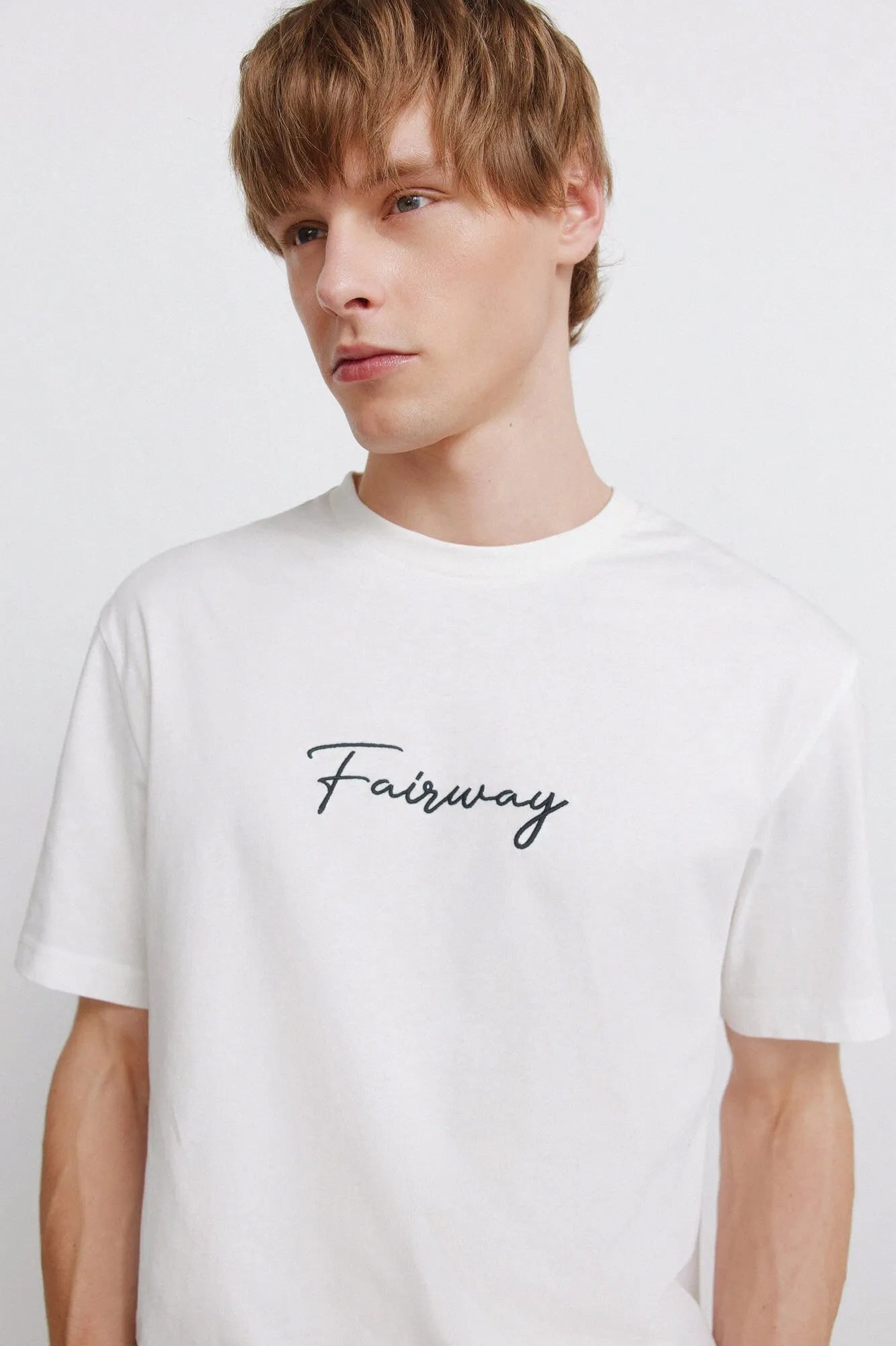 Springfield White Men Fairway T-Shirt SKU: 0263470_99 Image 02