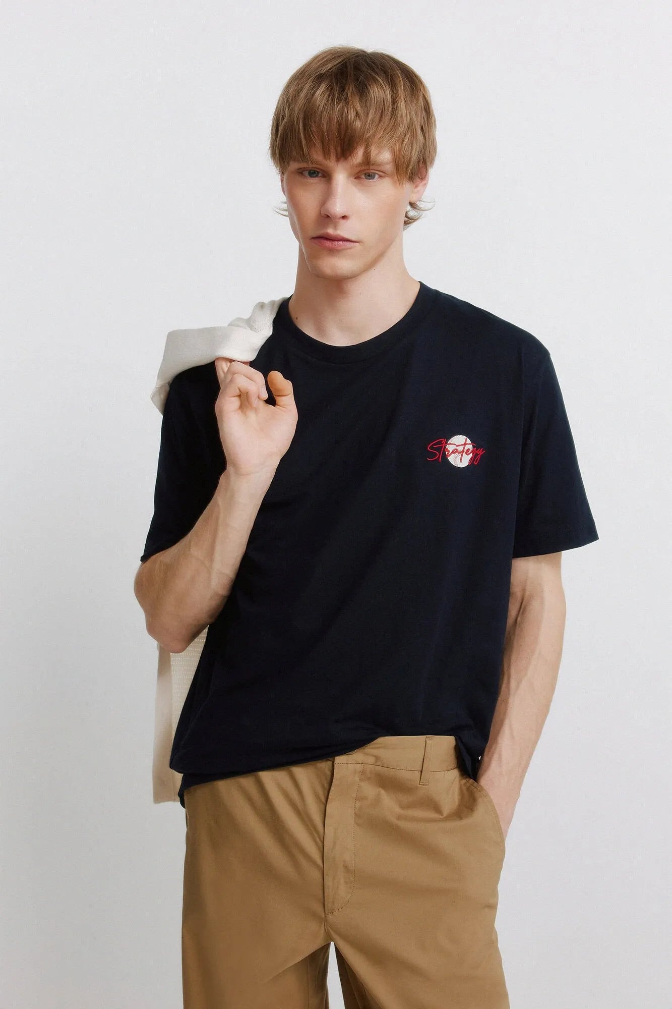 Springfield Blue Men Strategy T-Shirt SKU: 0263471_11 Image 01