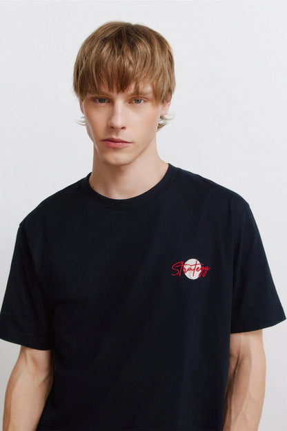 Springfield Blue Men Strategy T-Shirt SKU: 0263471_11 Image 04
