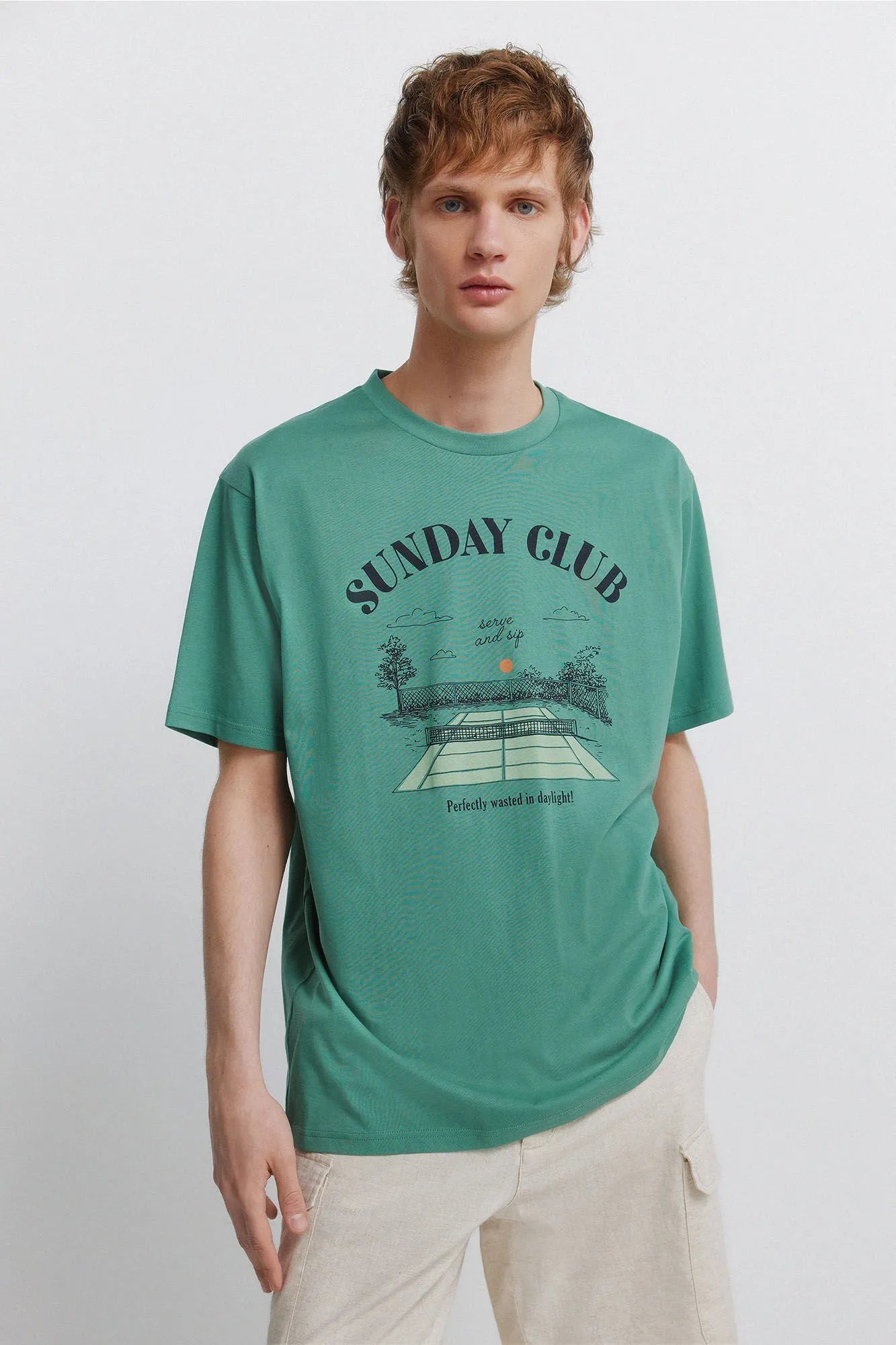 Springfield 0 Men Sunday T-Shirt SKU: 0263497_25 Image 01
