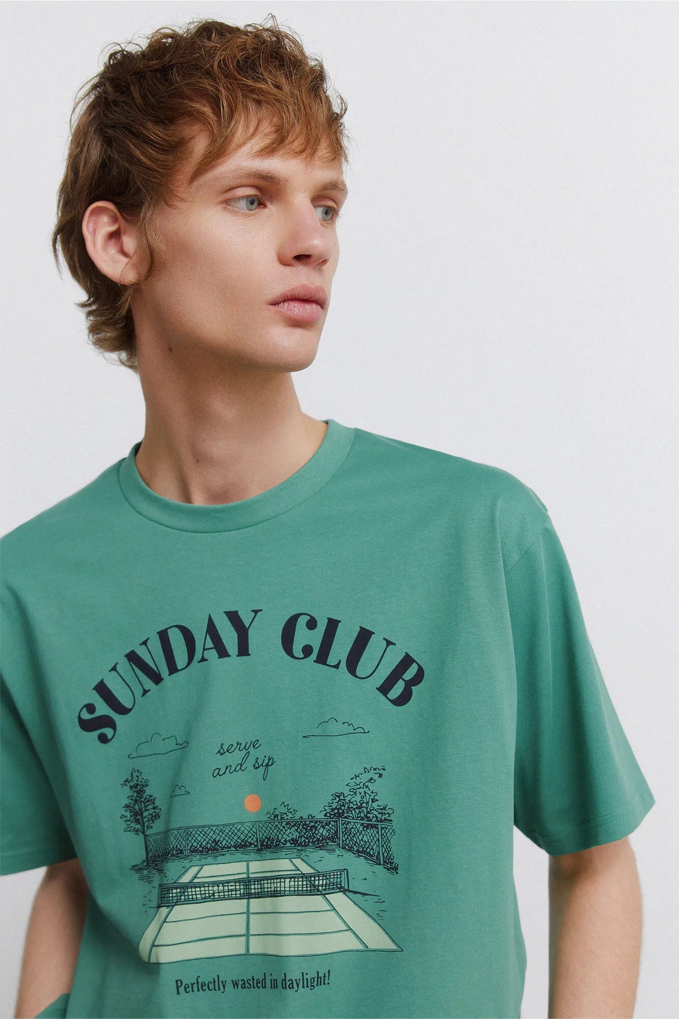 Springfield 0 Men Sunday T-Shirt SKU: 0263497_25 Image 02