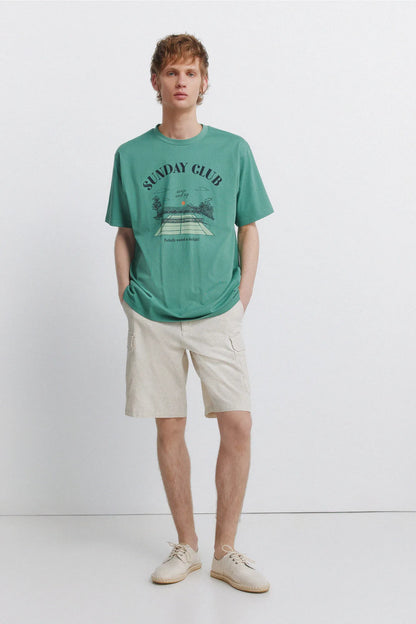 Springfield 0 Men Sunday T-Shirt SKU: 0263497_25 Image 04