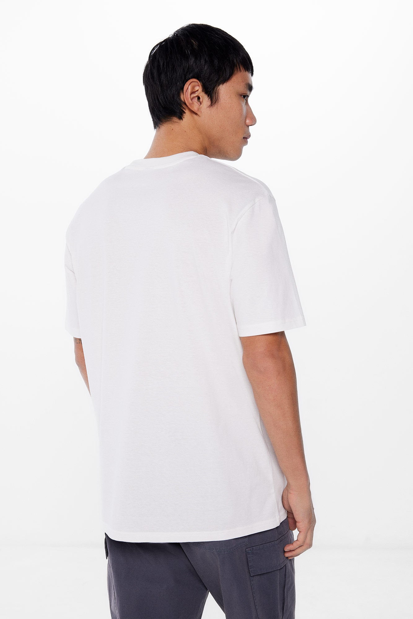 Crew Neck T Shirt With Graphics_0267502_99_03