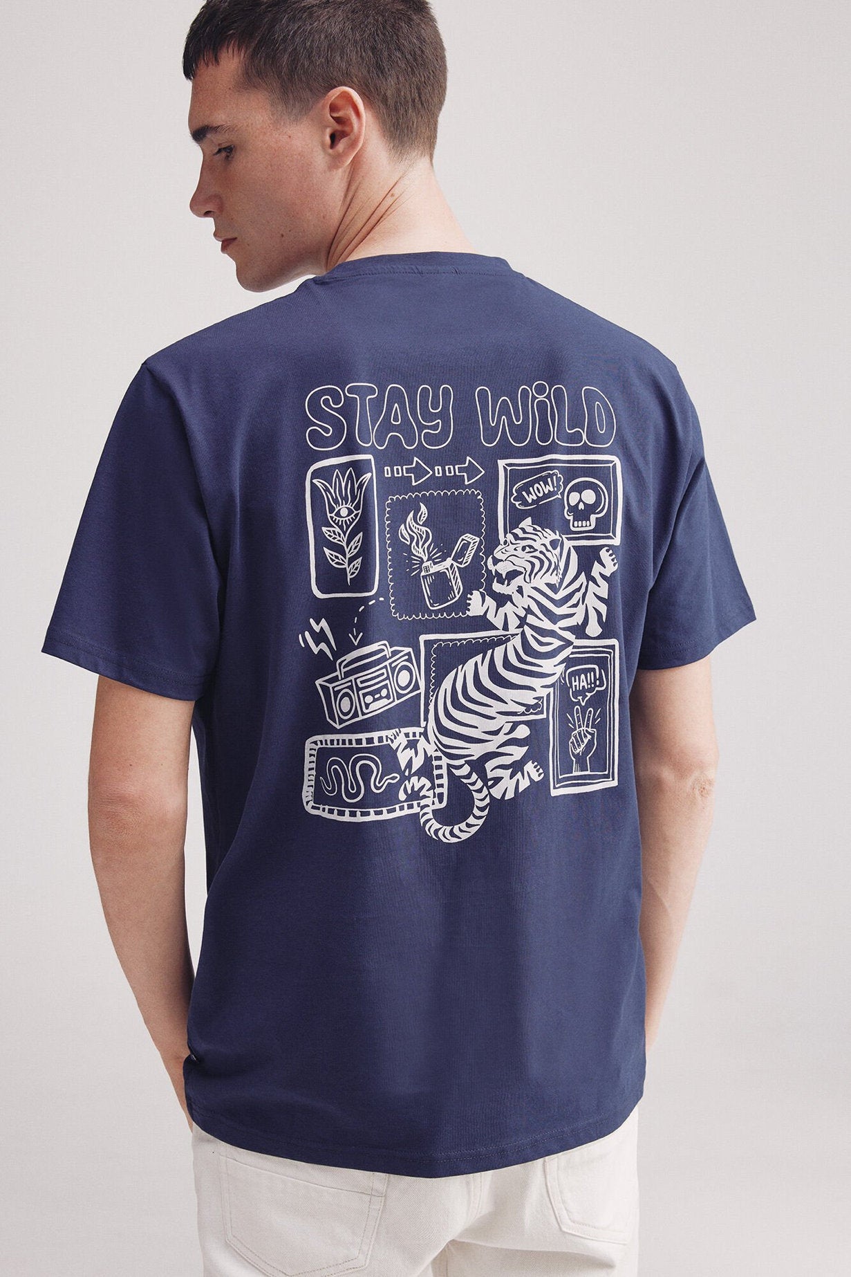 Springfield_Stay Wild T-Shirt_0269154_12_04