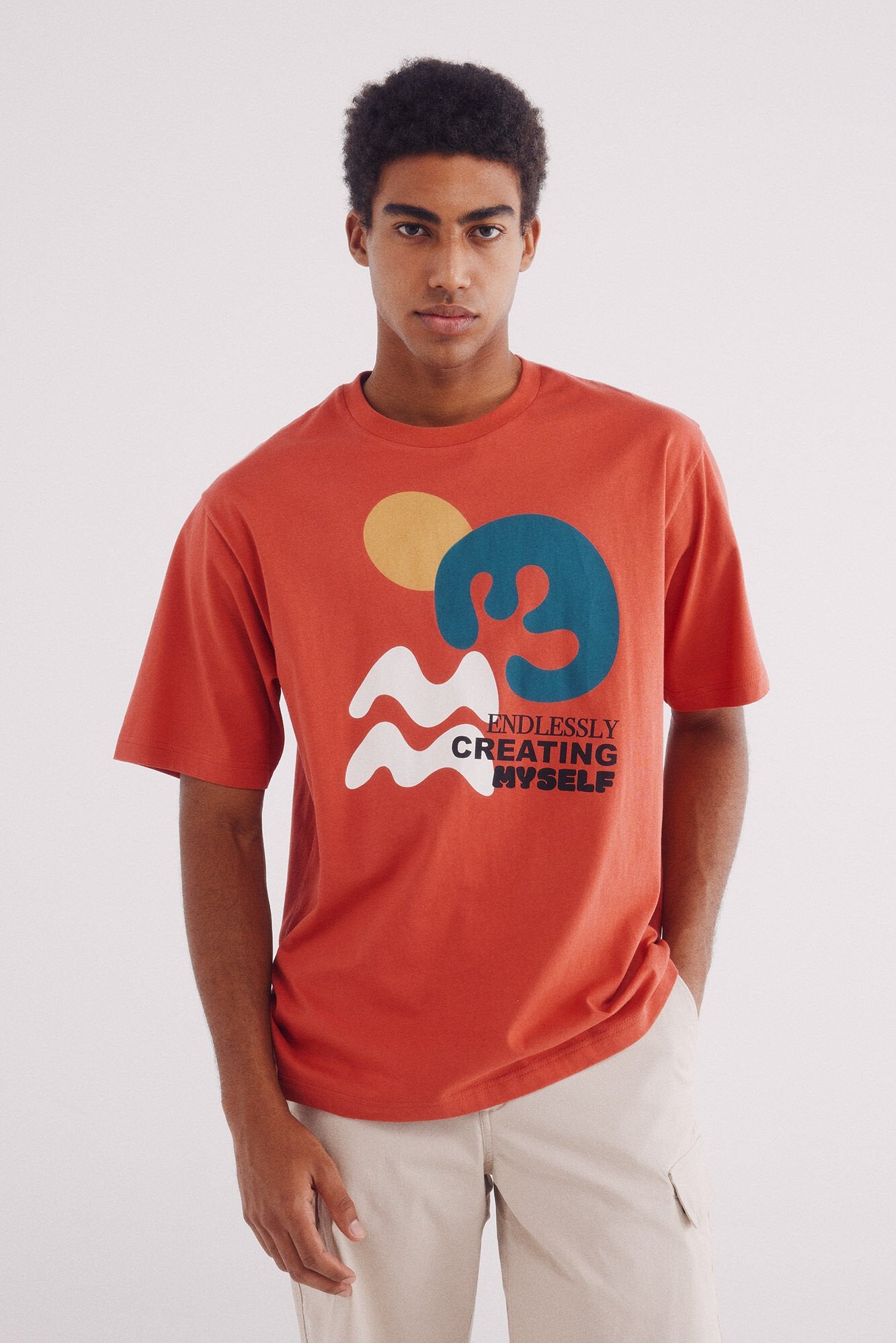 Springfield_Shape Motif T-Shirt_0269180_61_01