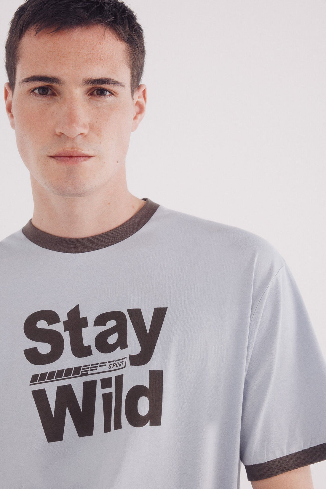 Springfield_Stay Wild Contrast T-Shirt_0269186_18_02