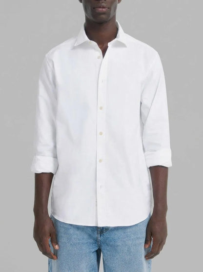 Springfield White Men Lightweight Oxford Shirt SKU: 0273624_99 Image 00