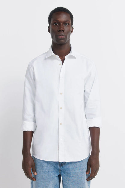 Springfield White Men Lightweight Oxford Shirt SKU: 0273624_99 Image 03