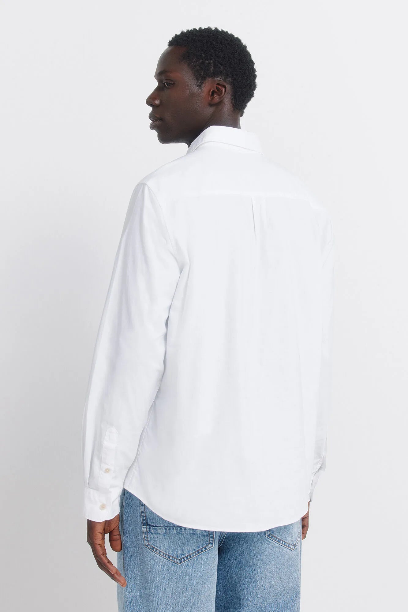 Springfield White Men Lightweight Oxford Shirt SKU: 0273624_99 Image 05