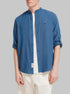 Springfield Blue Men Structured Shirt SKU: 0273625_13 Image 00