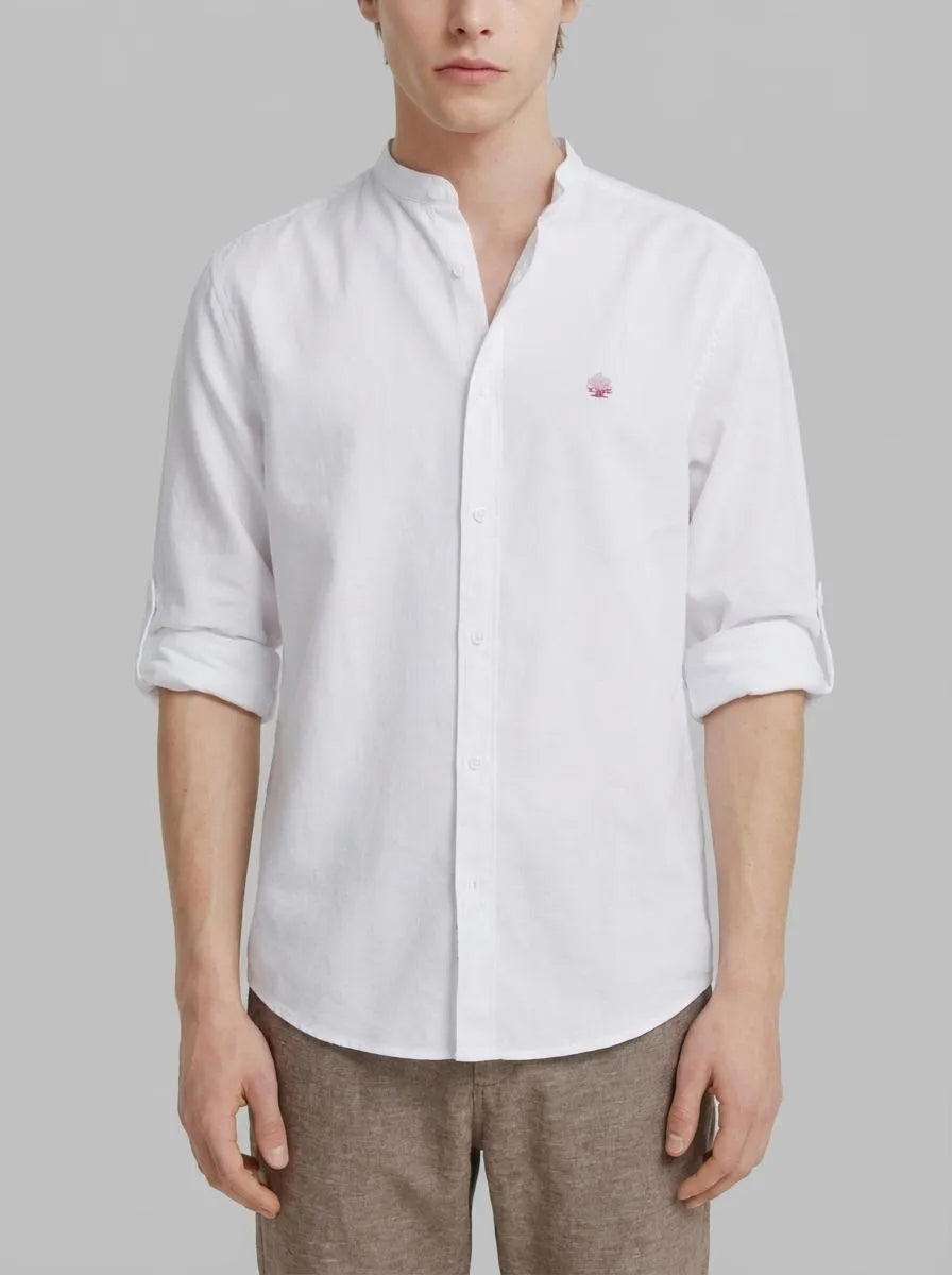 Springfield White Men Structured Shirt SKU: 0273625_99 Image 00